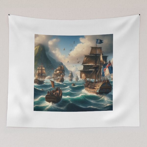 Item preview, Fighting Pirates On The Caribbean Sea.  Number 14 designed and sold by fredgarden8.