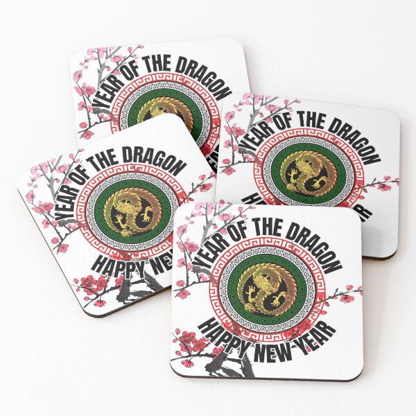 Item preview, Year of the Dragon and Plum Blossom,happy new year designed and sold by cocokara999.