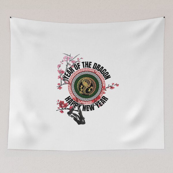 Item preview, Year of the Dragon and Plum Blossom,happy new year designed and sold by cocokara999.