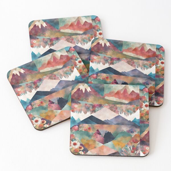 Item preview, Mosaic Mountain Pattern designed and sold by echowood26.