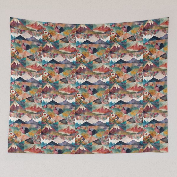 Item preview, Mosaic Mountain Pattern designed and sold by echowood26.