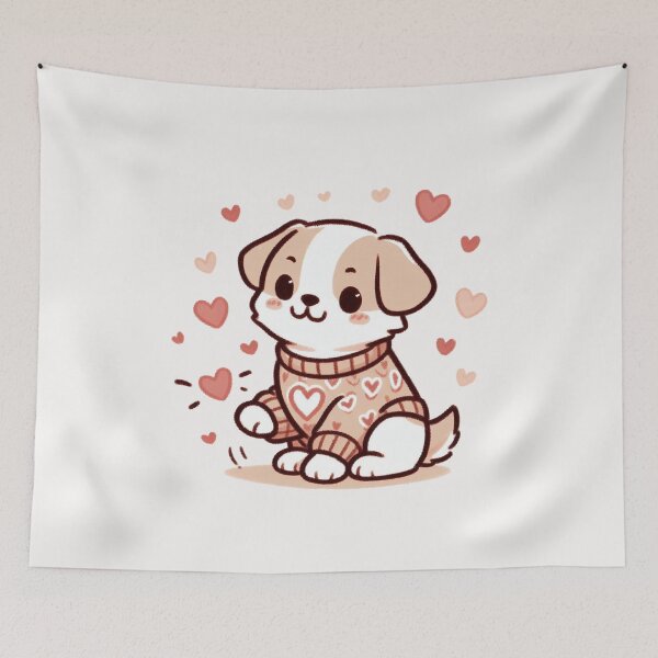 Item preview, Heart Sweater Dog Valentine's Day designed and sold by LemuellTrends.