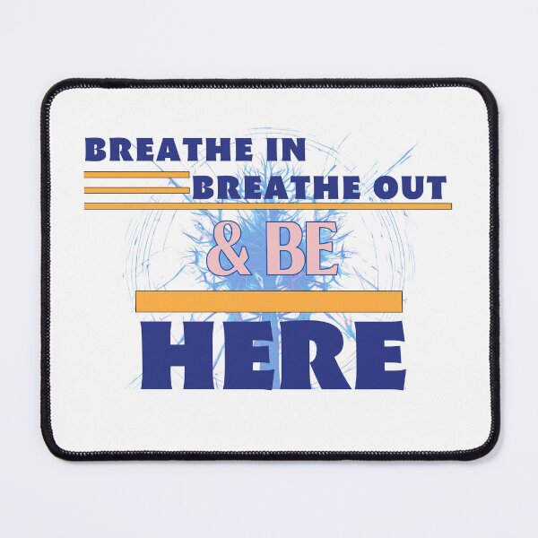 Item preview, Breathe In Breathe Out Inspirational Quote designed and sold by IsntThatNiche.