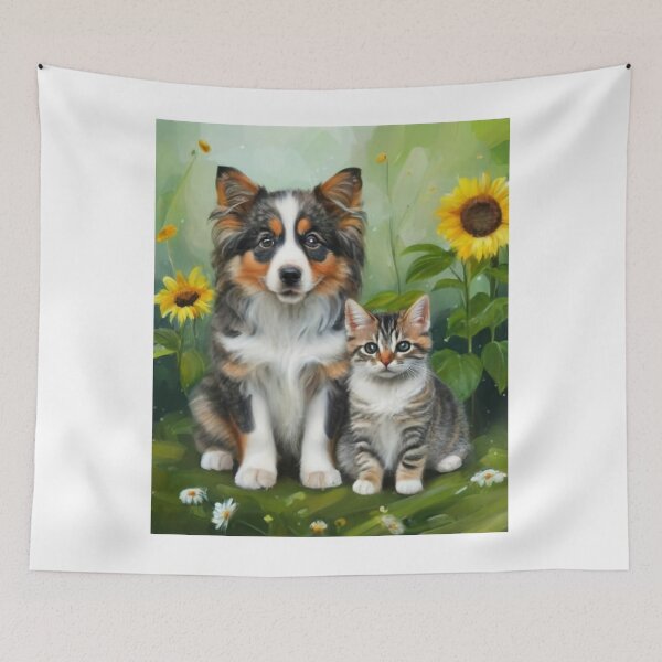 Item preview, Like a Dog With a Cat, Funny Gift For Animal Lover designed and sold by DZIERANA.