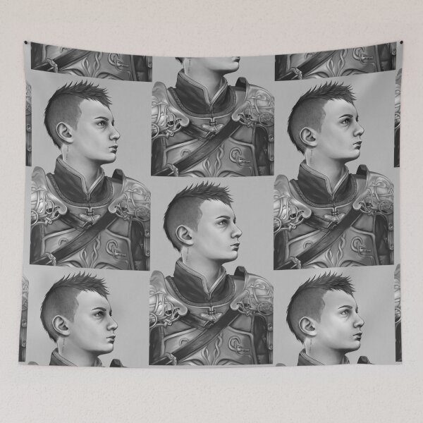 Item preview, Atreus (B&W) designed and sold by Gh0stCookies.