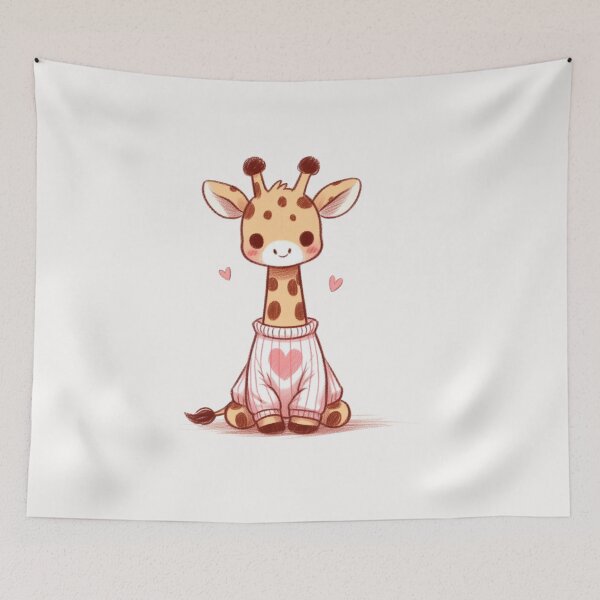 Item preview, Heart Sweater Giraffe Valentine's Day designed and sold by LemuellTrends.