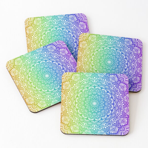 Item preview, Rainbow full page mandala  designed and sold by Evansbron276.