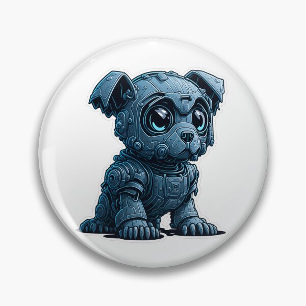 Item preview, A Friendly Robo-Pup designed and sold by AvenhausArts.