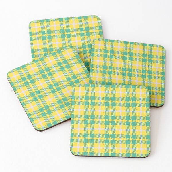 Item preview, Spring Fling: A Tartan Melody in Spearmint, Sunshine & Lavender designed and sold by 89BLACK.