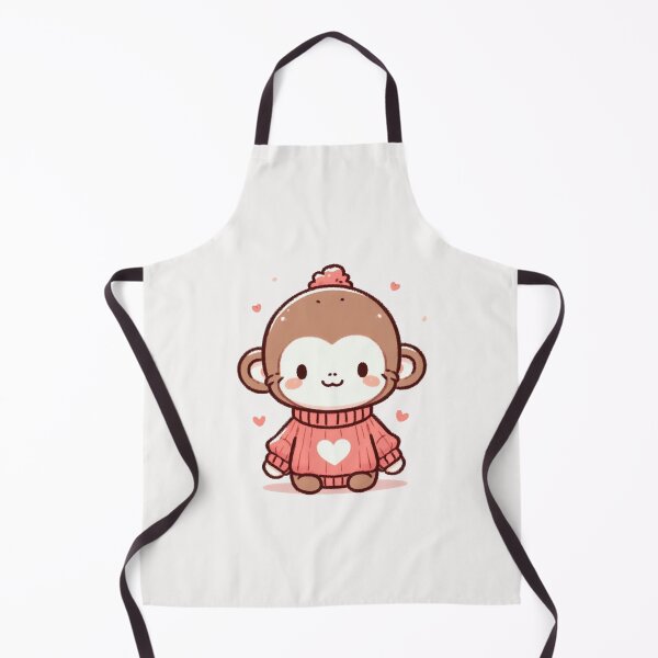 Item preview, Heart Sweater Monkey Valentine's Day designed and sold by LemuellTrends.
