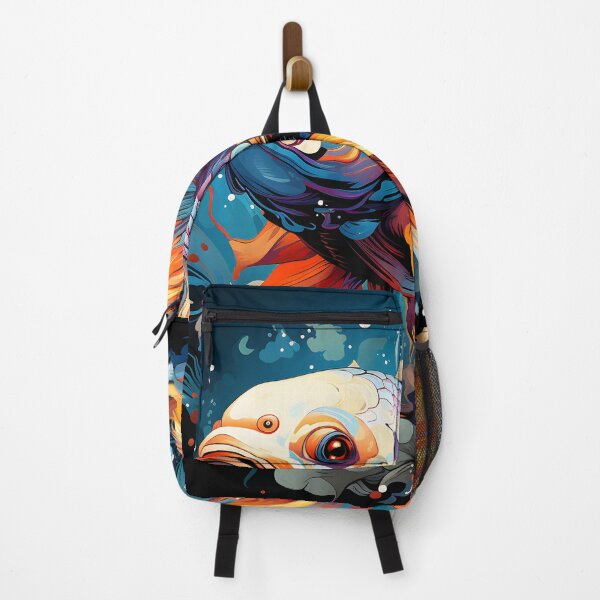 Item preview, Vibrant Aqueous Dance - Majestic Koi designed and sold by inkArtistryfine.