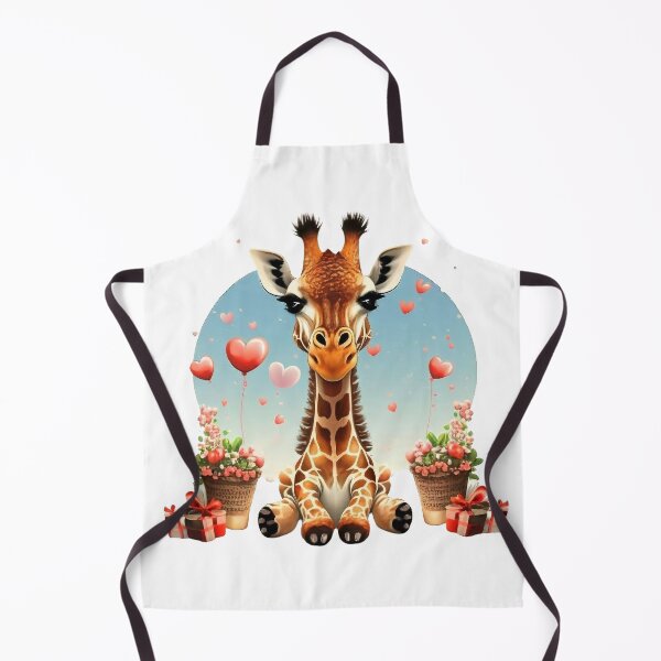 Item preview, Adorable Baby Giraffe Love - Valentine's Day Edition designed and sold by T3goods.