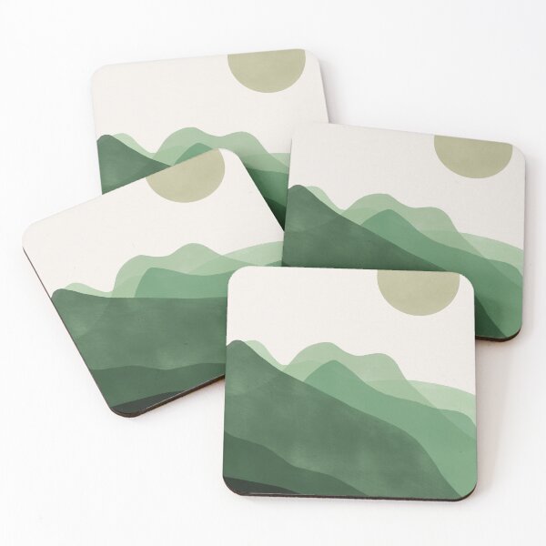 Item preview, Watercolor Mountain Scene designed and sold by BPartstudio.