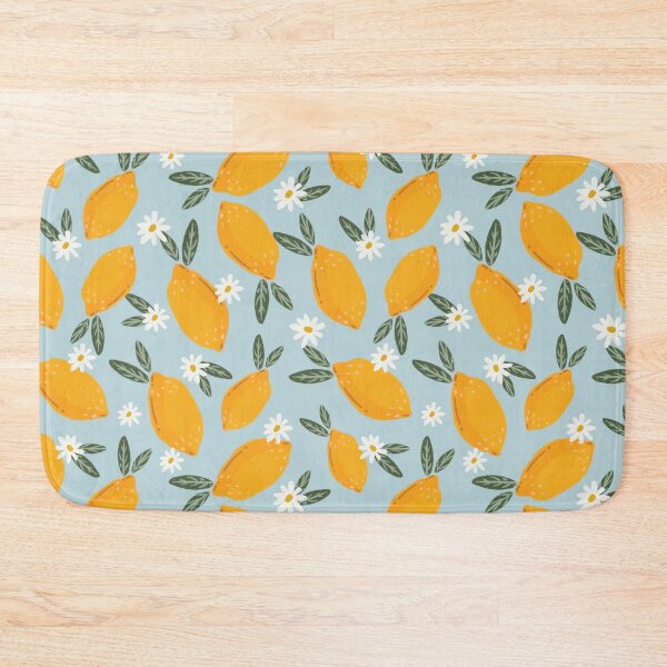 Item preview, Lemon dan Mini Flower Illustration designed and sold by MadebyUwi.