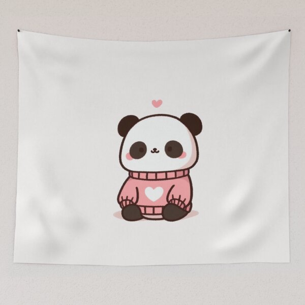 Item preview, Heart Sweater Panda Valentine's Day designed and sold by LemuellTrends.
