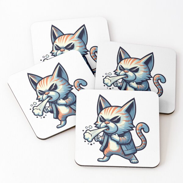Item preview, Cat coughing : Coughing cat designed and sold by DigitalPrintsByEcho.