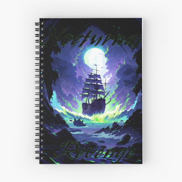 Item preview, Nocturnal Revenge Ghost Ship designed and sold by Spookyashell.
