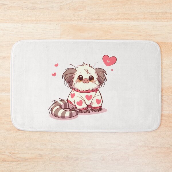 Item preview, Heart Sweater Marmoset Valentine's Day designed and sold by LemuellTrends.