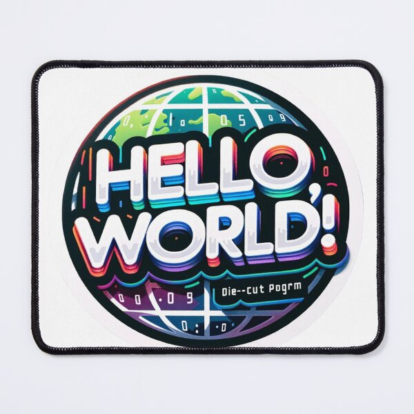 Item preview, Hello World - Computer Programming  designed and sold by Geekbits-Store.