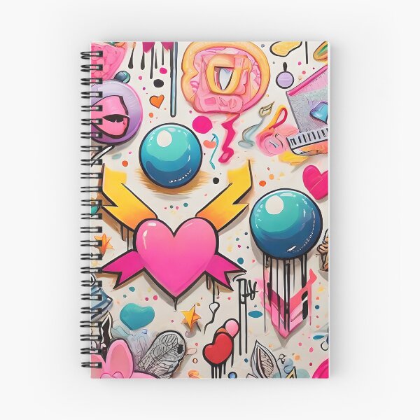 Artikelvorschau, Adrette Collage-Doodle-Kunst entworfen und verkauft von Bomba Visual.