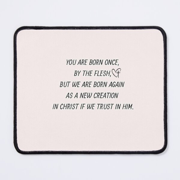 Item preview, Reborn In Christ T Shirt / Sticker designed and sold by Designsleashed.