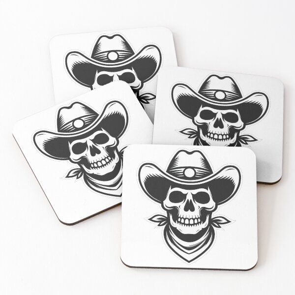 Item preview, Classic Cowboy Skull With Bandana designed and sold by revsdesign.