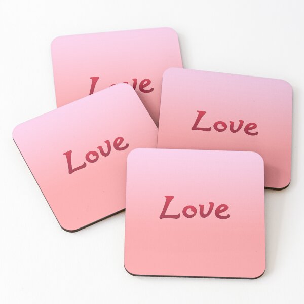Item preview, Love Heart Red Typography Valentines Day Gift for Lovers, Couple designed and sold by StarStudio360.