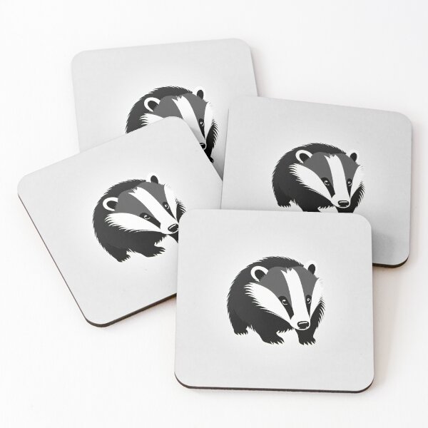 Item preview, Minimalistic Badger designed and sold by Mirokoth.