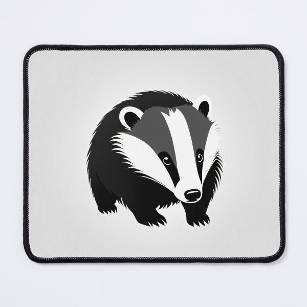 Item preview, Minimalistic Badger designed and sold by Mirokoth.