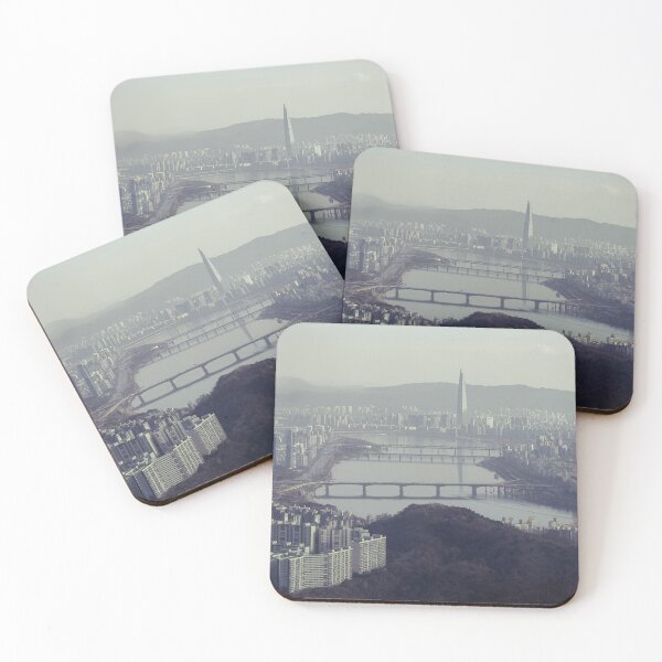 Item preview, Seoul Cityscape - Photographic Print designed and sold by Jamie Diehm.