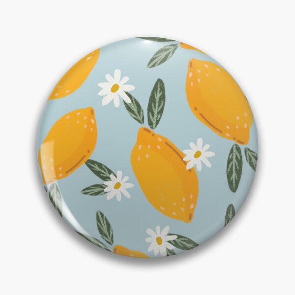 Item preview, Lemon dan Mini Flower Illustration designed and sold by MadebyUwi.