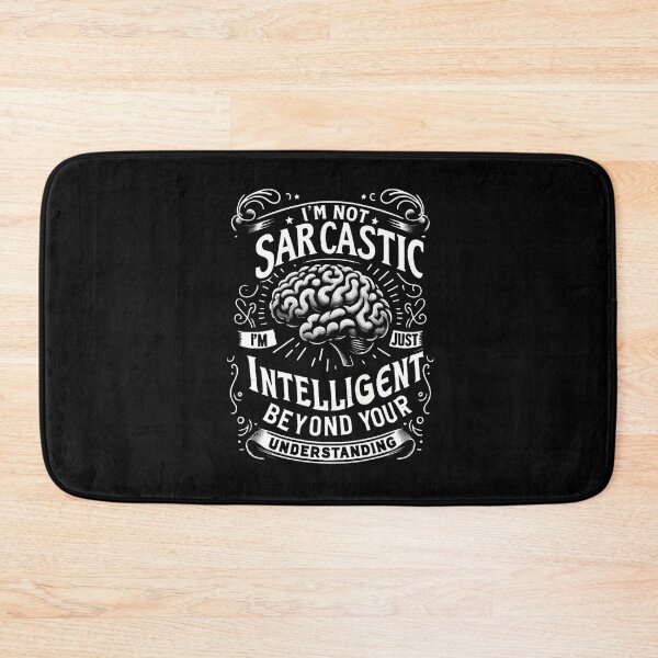 Item preview, Intelligence Sarcasm  designed and sold by creativechaster.