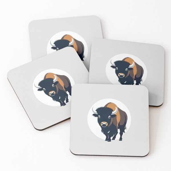 Item preview, Minimalistic Bison designed and sold by Mirokoth.