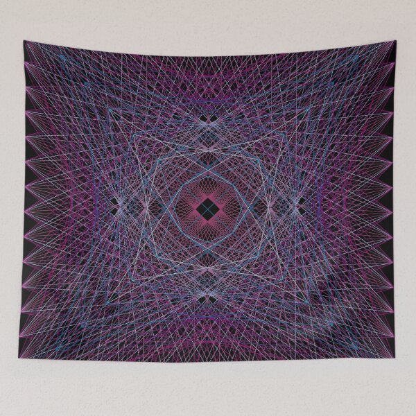 Item preview, Rectangular Pattern #5 Morph C [17078-BluesPurples-BB] designed and sold by LottMultimedia.