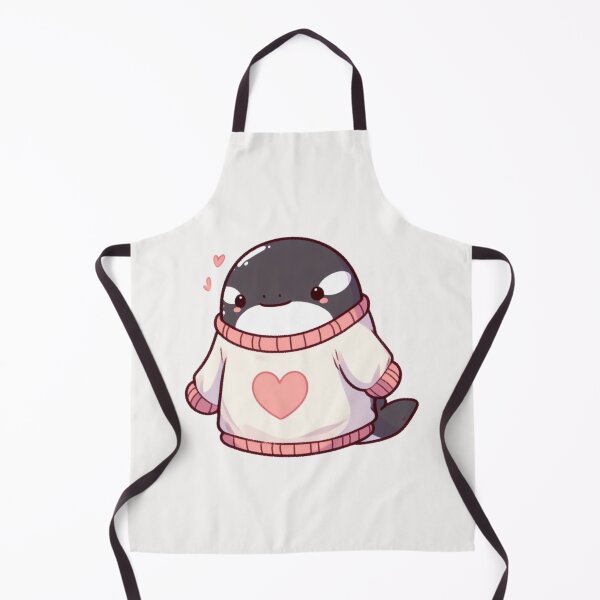 Item preview, Heart Sweater Orca Valentine's Day designed and sold by LemuellTrends.