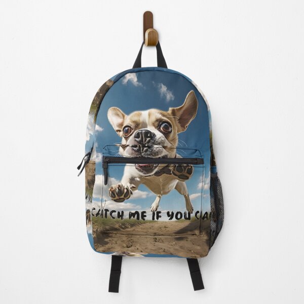 Item preview, Joyful Leap - Exuberant Chihuahua Adventure designed and sold by inkArtistryfine.