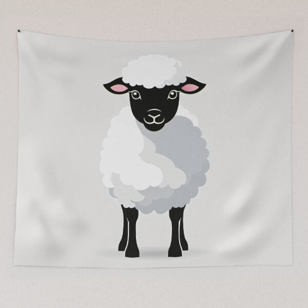 Item preview, Minimalistic Ewe designed and sold by Mirokoth.