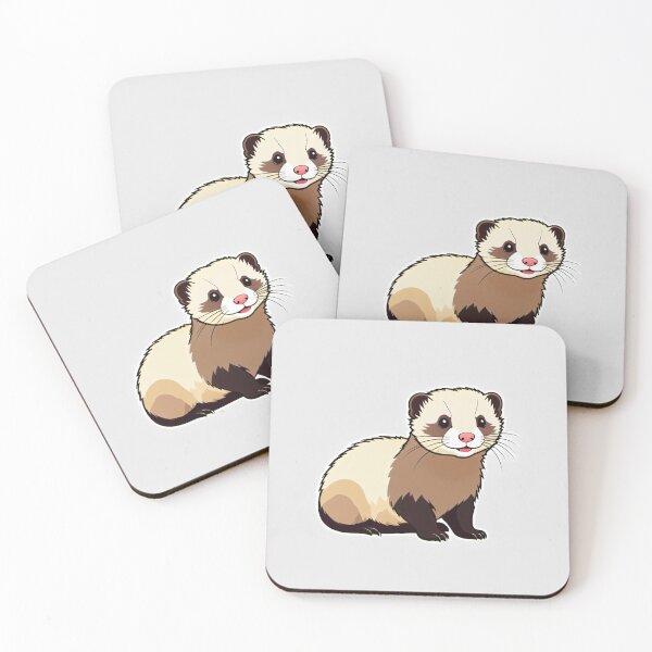 Item preview, Minimalistic Ferret designed and sold by Mirokoth.