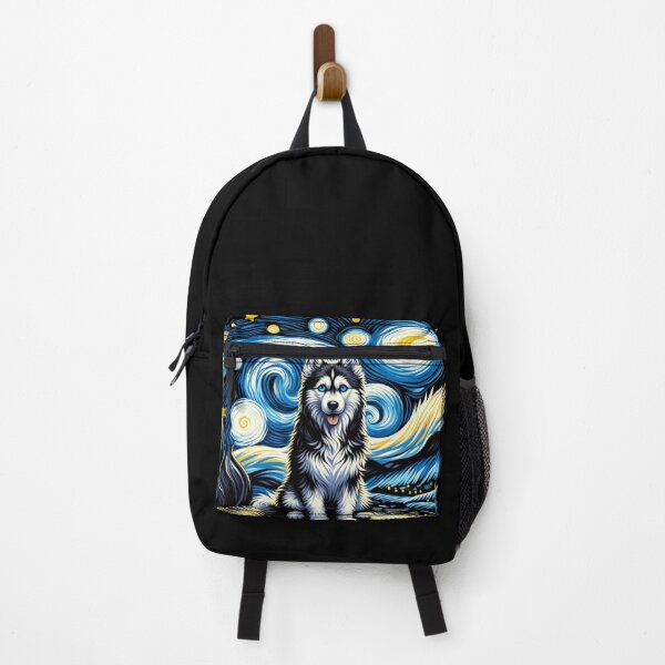 Item preview, Van gogh Starry Night Husky designed and sold by Vangoholic.