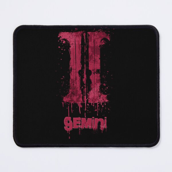 Item preview, Abstract Gemini Zodiac Grunge Design designed and sold by Sir Meow Meow.