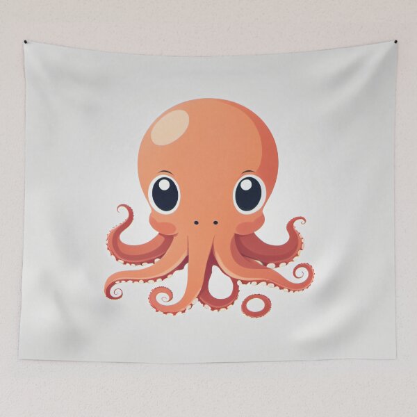 Item preview, Minimalistic Octopus designed and sold by Mirokoth.