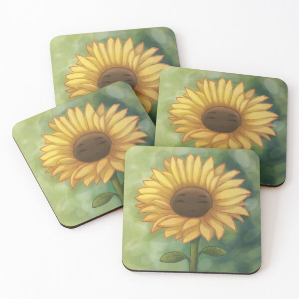Item preview, cute lil sunflower designed and sold by rainbowberry.