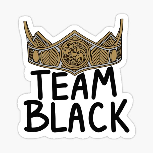 Item preview, Team Black/Rhaenyra designed and sold by SquigglyOtter.