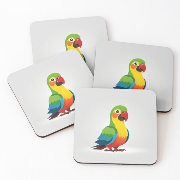 Item preview, Minimalistic Parrot designed and sold by Mirokoth.