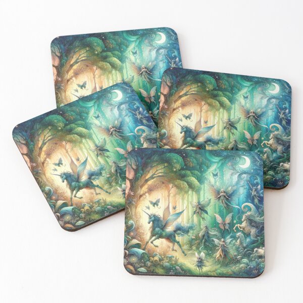 Item preview, Enchanted Forest of Mythical Wonders designed and sold by SunkenCost.