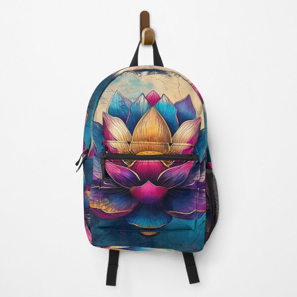 Item preview, Eternal Bloom - Vibrant Lotus Artwork designed and sold by inkArtistryfine.