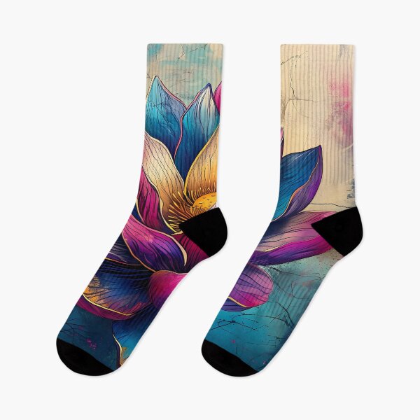 Item preview, Eternal Bloom - Vibrant Lotus Artwork designed and sold by inkArtistryfine.