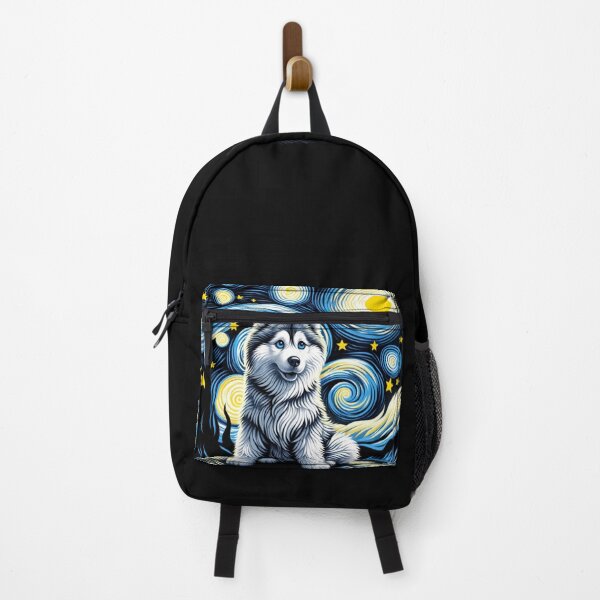 Item preview, Van gogh Starry Night Husky designed and sold by Vangoholic.