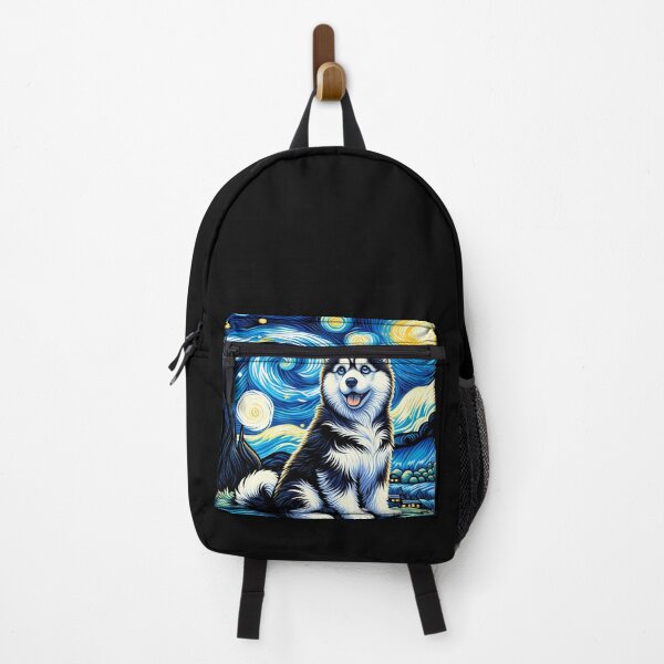 Item preview, Van gogh Starry Night Husky designed and sold by Vangoholic.