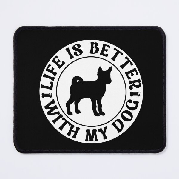 Item preview, Life is Better With My Basenji designed and sold by TheAnimalZ00.